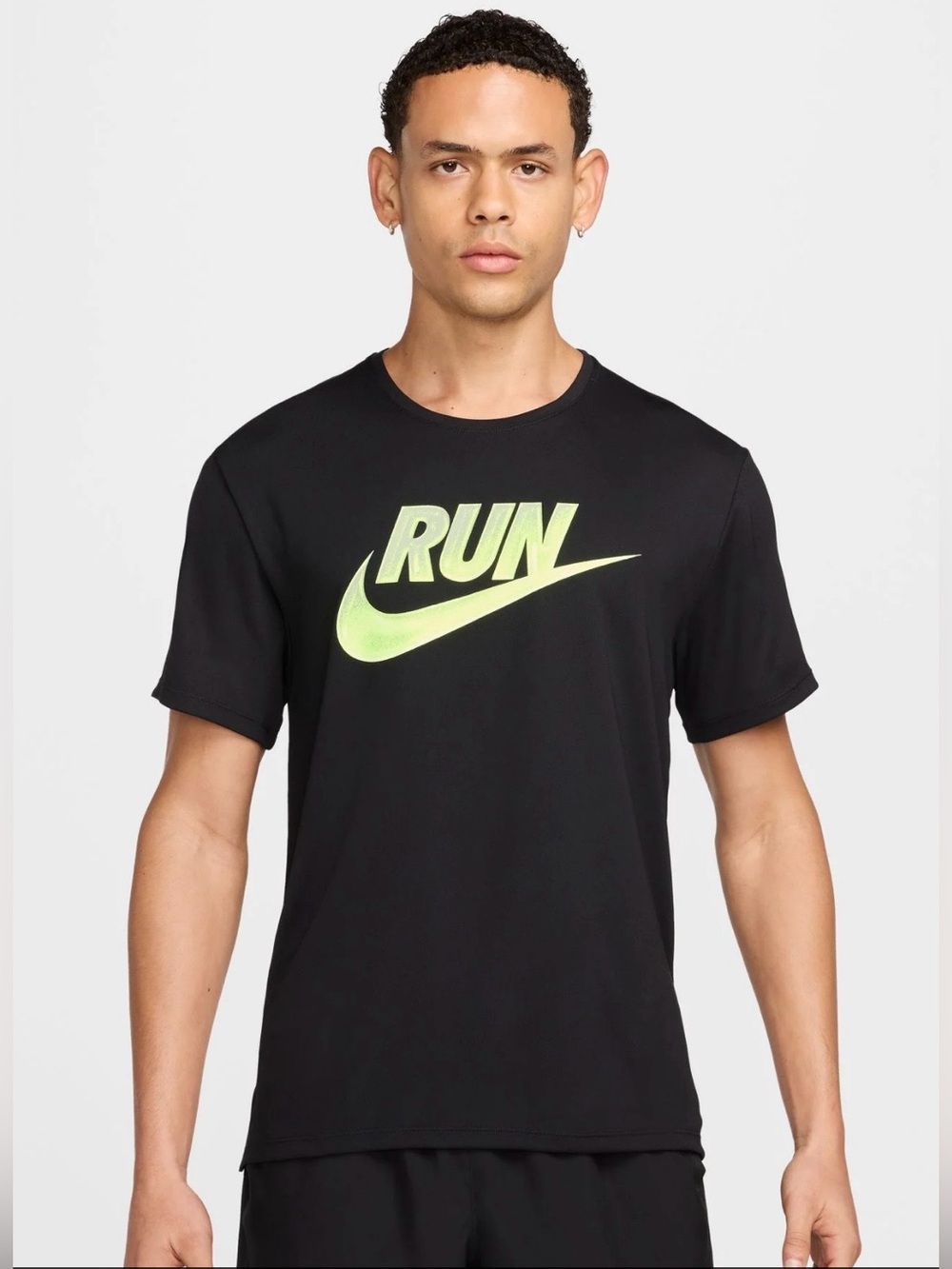 Nike Miler Run Energy Men's Dri-FIT Short-Sleeve Top - HJ3564-010 - Size L - NWT
